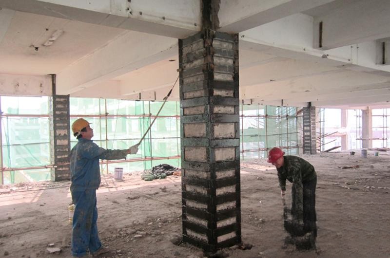 盐亭型钢外包钢加固施工的质量怎么做检测？